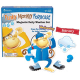 Funky Monkey Forecast: Magnetic Daily Weather Set