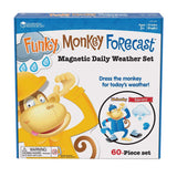 Funky Monkey Forecast: Magnetic Daily Weather Set