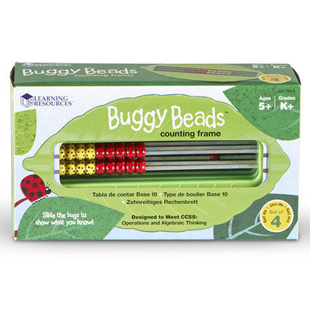 Buggy Beads Counting Frame set of 4 - iPlayiLearn.co.za