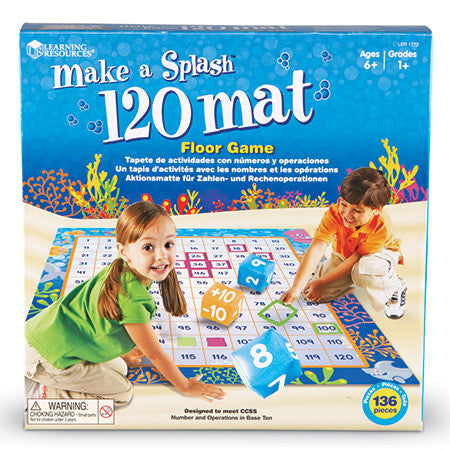 Make a Splash 120 Mat Floor Game - iPlayiLearn.co.za
 - 1