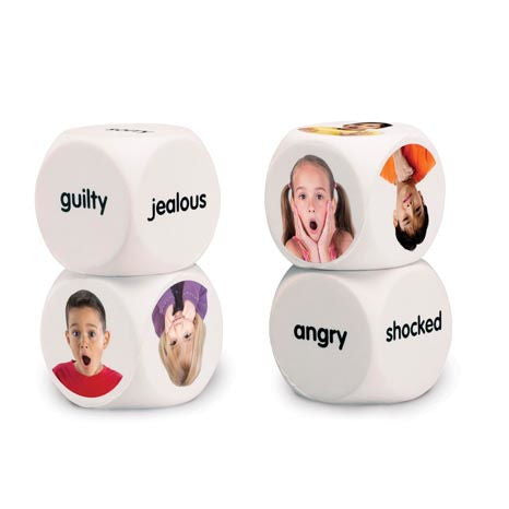 Emotions Cubes 6pc - iPlayiLearn.co.za
