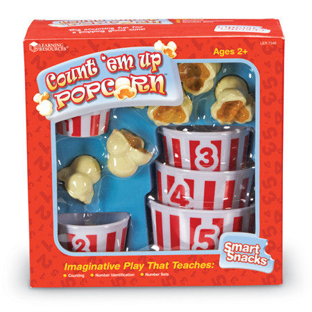 Smart Snacks Count 'em Up Popcorn - iPlayiLearn.co.za