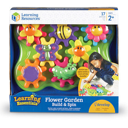 Gears! Gears! Gears!® Build & Spin Flower Garden Building Set - iPlayiLearn.co.za
 - 1