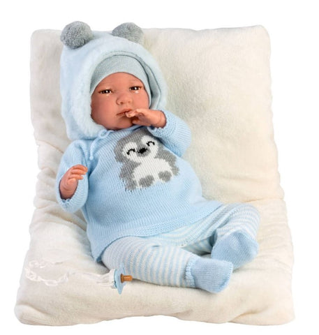 Llorens Doll: Newborn Baby Boy with Clothing & Accessories 42cm