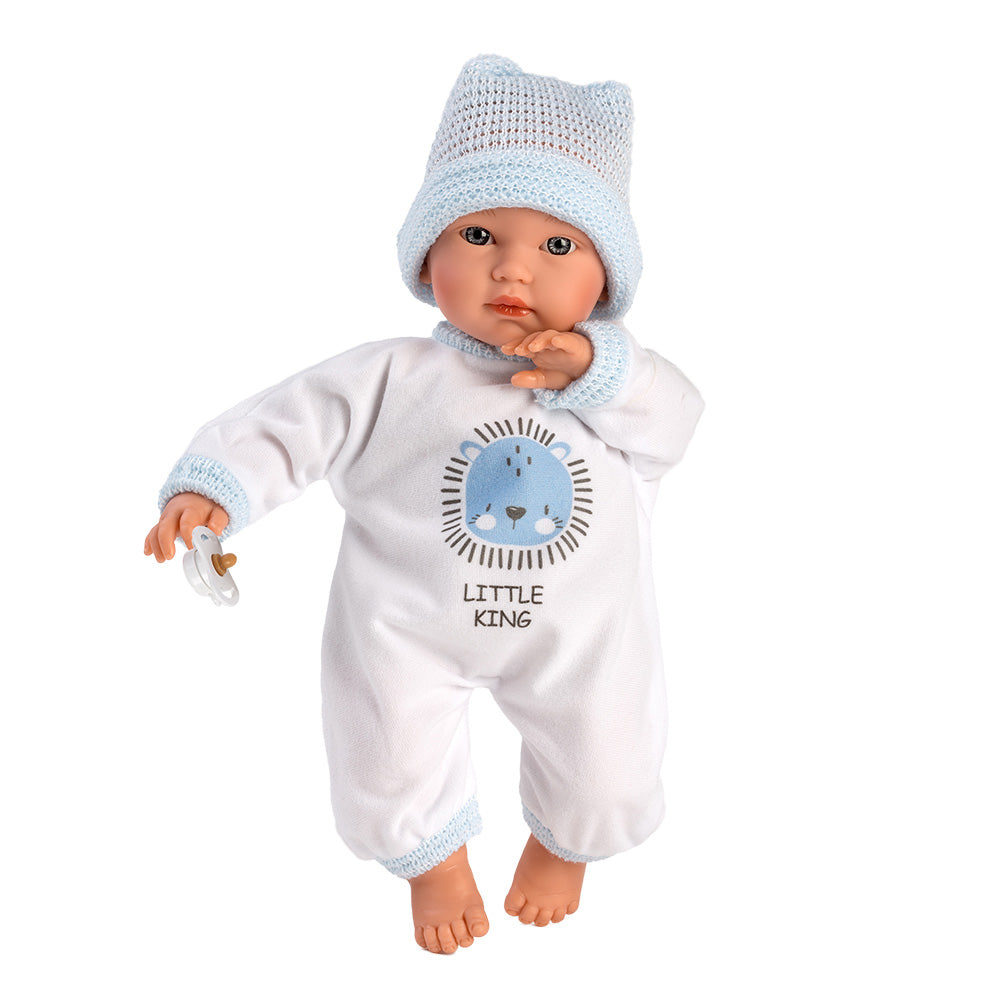 Llorens Dolls: Baby Boy Doll Cuquito with Crying Mechanism 30cm
