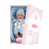 Llorens - Baby Boy Doll with Crying Mechanism & Blanket: Joel - 38cm