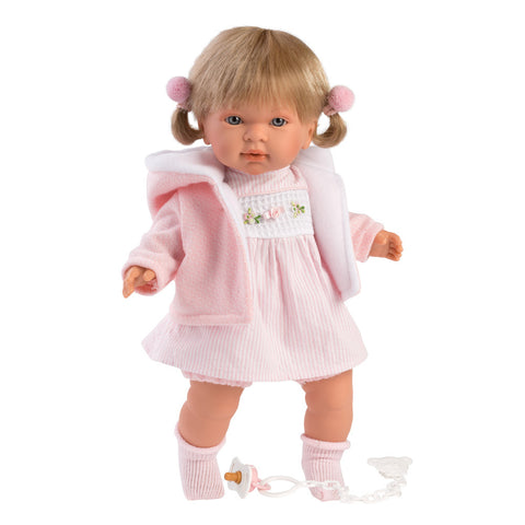 Llorens Doll: Baby Girl Carla with Clothing & Accessories 42cm
