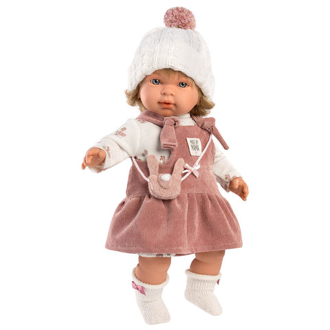 Llorens - Baby Girl Doll Carla with Clothing & Accessories 42cm