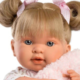 Llorens - Baby Girl Doll with Crying Mechanism, Clothing & Accessories: Alexandra - 42cm
