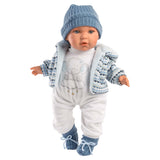 Llorens - Baby Boy Doll with Crying Mechanism, Clothing & Accessories: Enzo 42cm