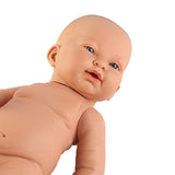 Llorens Dolls: Sofia 45cm (Anatomically Correct, No Clothing)
