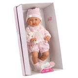Llorens Dolls: Sofia 45cm (Anatomically Correct, Pink Pyjamas)