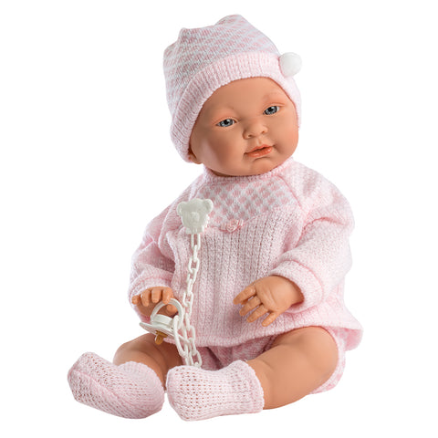 Llorens Dolls: Sofia 45cm (Anatomically Correct, Pink Pyjamas)