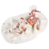 Llorens - Baby Girl Doll with Blanket, Clothing & Accessories: Bimba 35cm