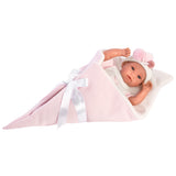 Llorens Dolls: Girl Ice Doll Pink with Swaddling Blanket 36cm