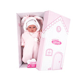 Llorens - Baby Girl Doll with Crying Mechanism, Deluxe Bunny Blanket, Clothing & Accessories: 36cm