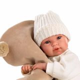 Llorens - Baby Boy Doll with Bear-Themed Blanket, Clothing & Accessories: Osito 36cm