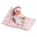 Llorens - Newborn Baby Girl Nica with Comforter/Cushion, Clothing & Accessories 40cm