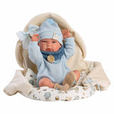 Llorens - Newborn Baby Boy Doll with Deluxe Sleeping Bag, Clothing & Accessories: Nico - 40cm