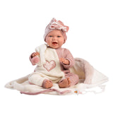 Llorens - Baby Girl Doll & Blanket - 42cm