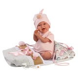 Llorens - Baby Mimi with Sleeping Bag, Clothing & Accessories 40cm