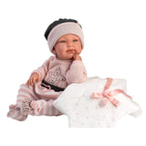Llorens Dolls: Newborn Tina Doll with Star Blanket 43cm