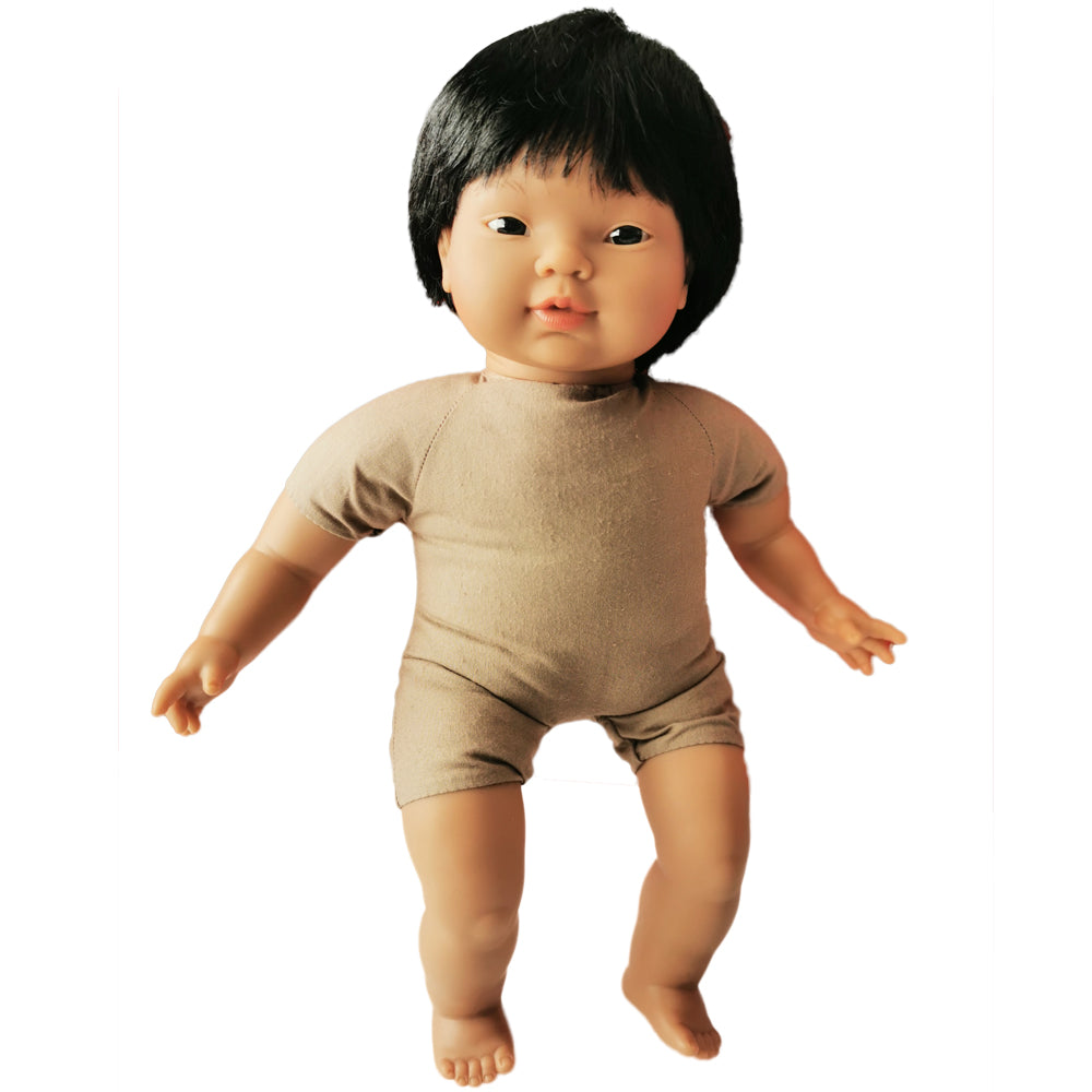 Soft Body Baby Doll with hair - Indian