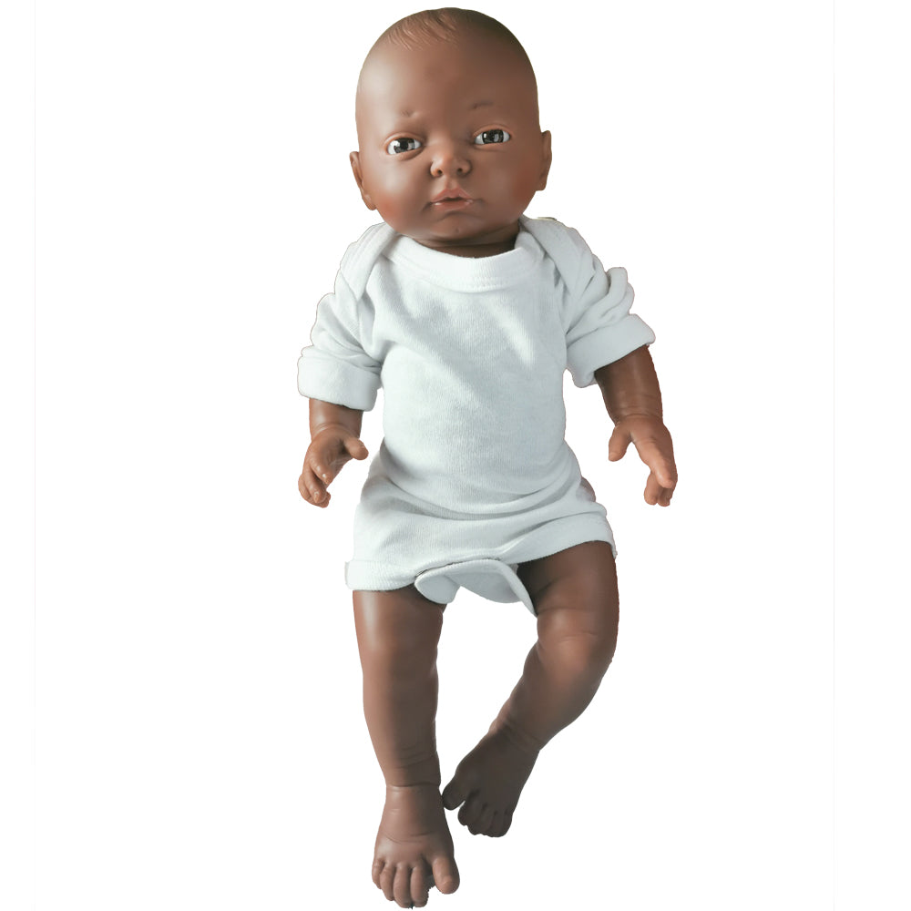 Anatomically Correct Baby Doll - African Boy