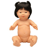 Anatomically Correct Baby Doll with Hair - Asian Girl