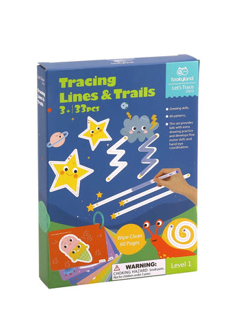 Tracing Lines & Trails 33pc