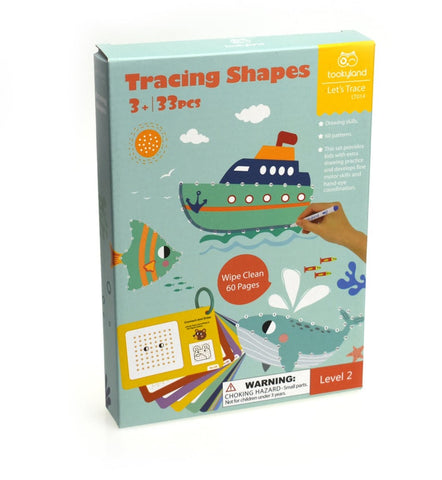 Tracing Shapes 33pc