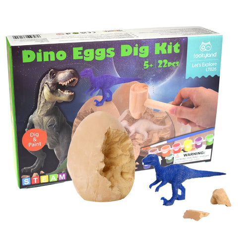 Dino Eggs Dig Kit 22pc
