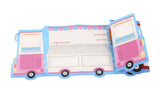 Reusable Sticker Activity Pad: Fire Truck and Ice Cream Truck