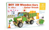 DIY 3D Wooden Cars: Solar Truck