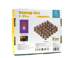 Stamp Set Alphabet 87pc