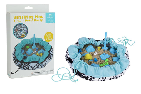 3 In 1 Play Mat - Pets' Party 45cm