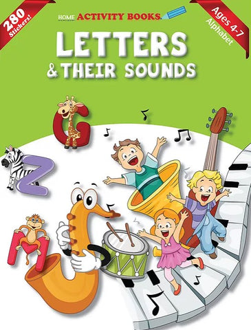 Activity Book with Stickers: Letter and their Sounds