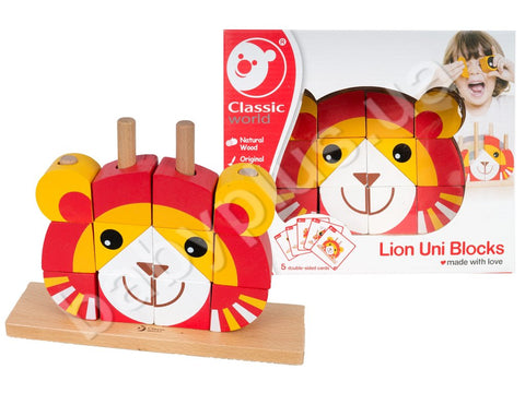 Lion Uni Blocks Set 19pc
