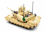 ModelBricks: M1A2 Sep V2 Abrams Main Battle Tank 781pc