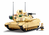 ModelBricks: M1A2 Sep V2 Abrams Main Battle Tank 781pc