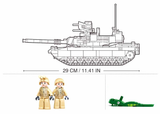 ModelBricks: M1A2 Sep V2 Abrams Main Battle Tank 781pc