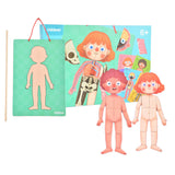 Human Body Magnetic Puzzle 90pc