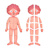 Human Body Magnetic Puzzle 90pc