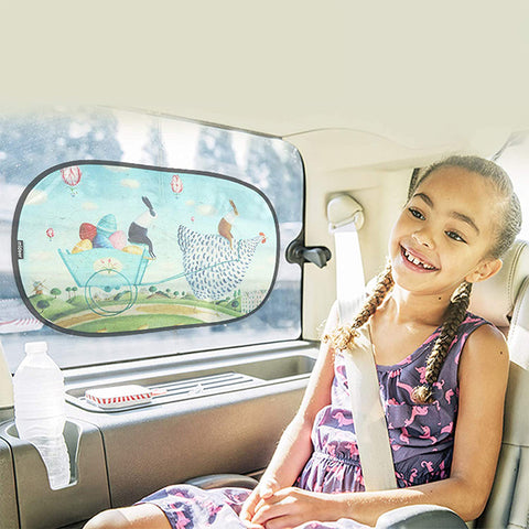 Car Window Shade For Kids: Tales In The Forest