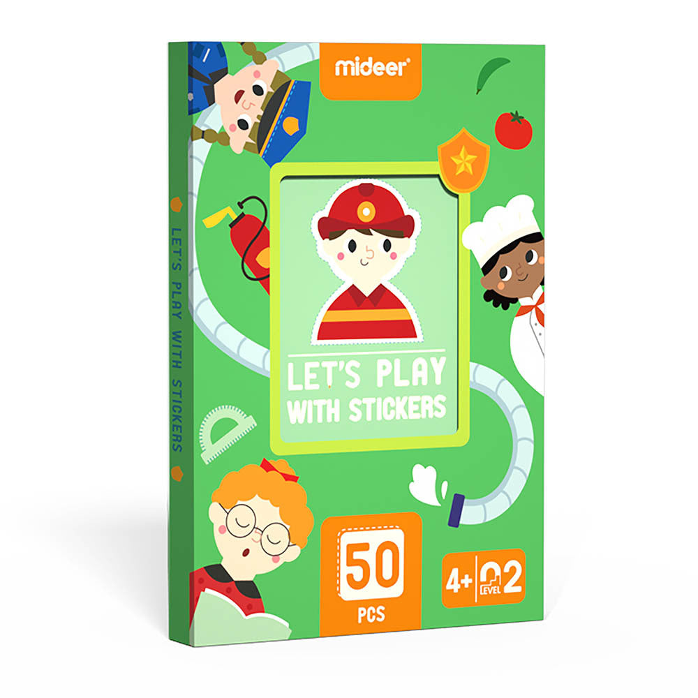 Let's Play with Stickers: Intermediate Level 50pc