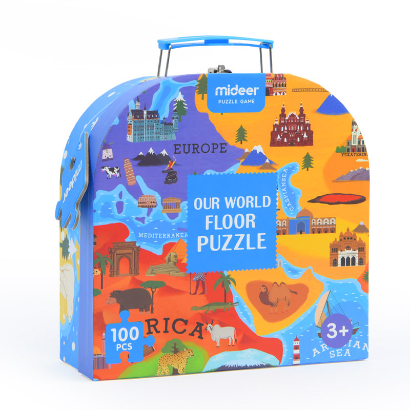 Our World Floor Puzzle 100pc