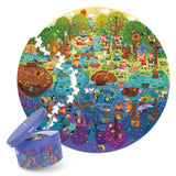 A Day in the Forest: Round Puzzle 150pc