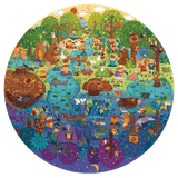 A Day in the Forest: Round Puzzle 150pc