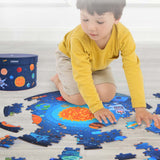 Wandering Through Space: Round Puzzle 150pc