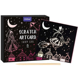 Scratch Art Cards: Fairy Girl 15pc